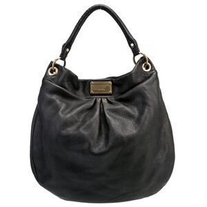Marc by Marc Jacobs Classic Q Hillier Hobo Bag - Black Leather